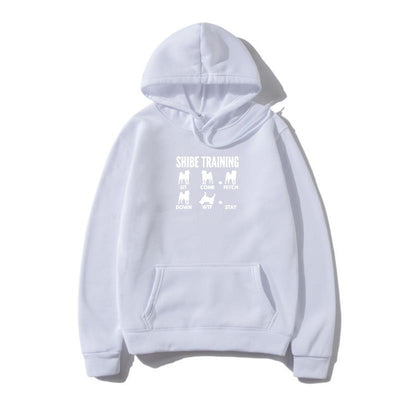 Training Dog Hoodie Sports Men Streetwear